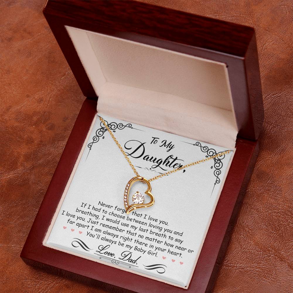My Baby Girl - Forever Love Necklace