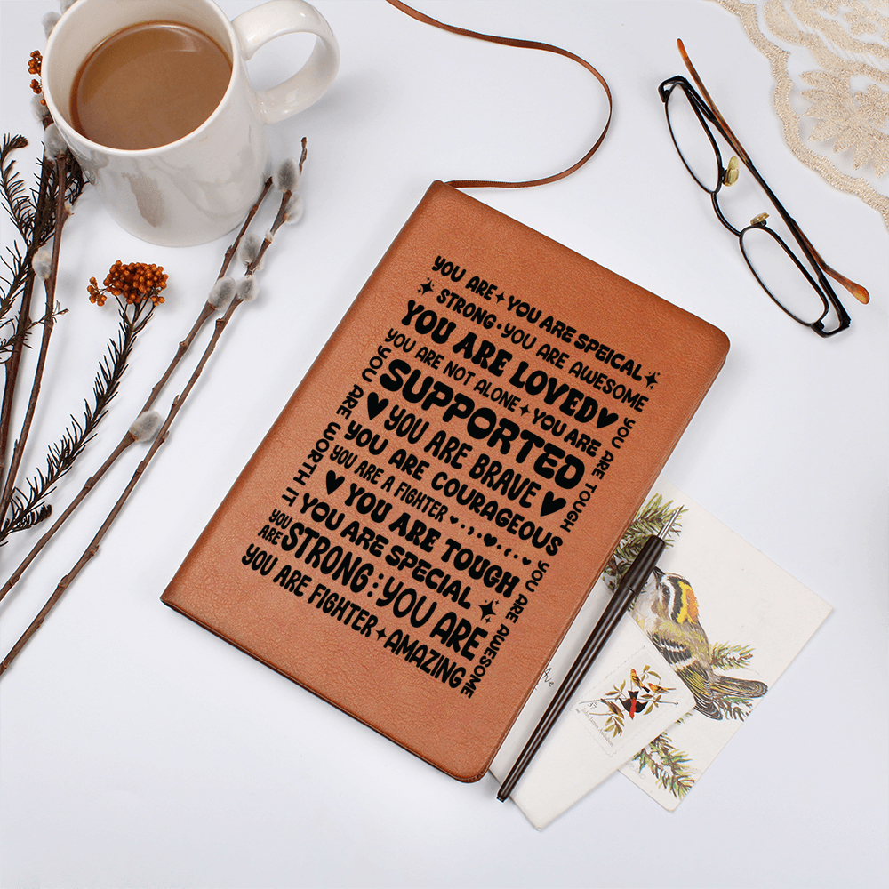 You Are a Fighter – Leather Journal
