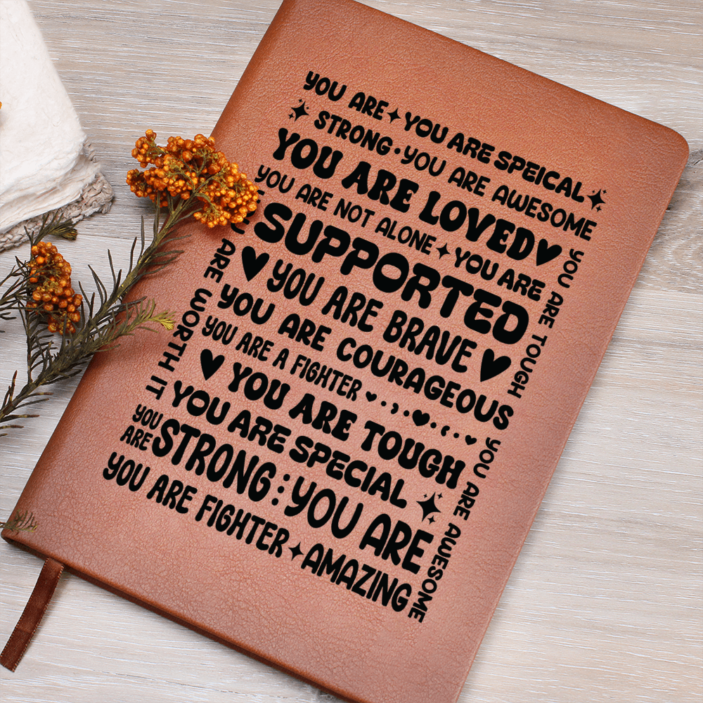 You Are a Fighter – Leather Journal