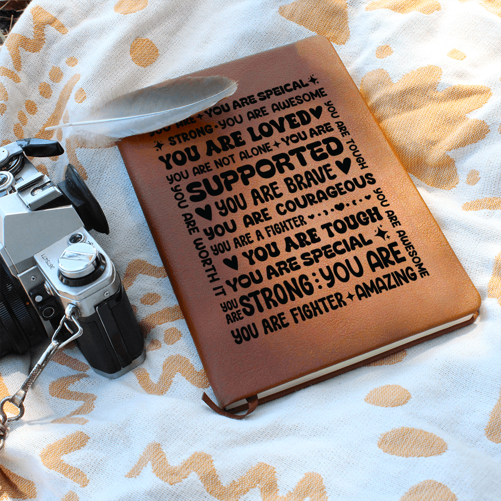 You Are a Fighter – Leather Journal