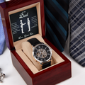 To My Dear Dad Always Remember I Love You – Openwork Watch