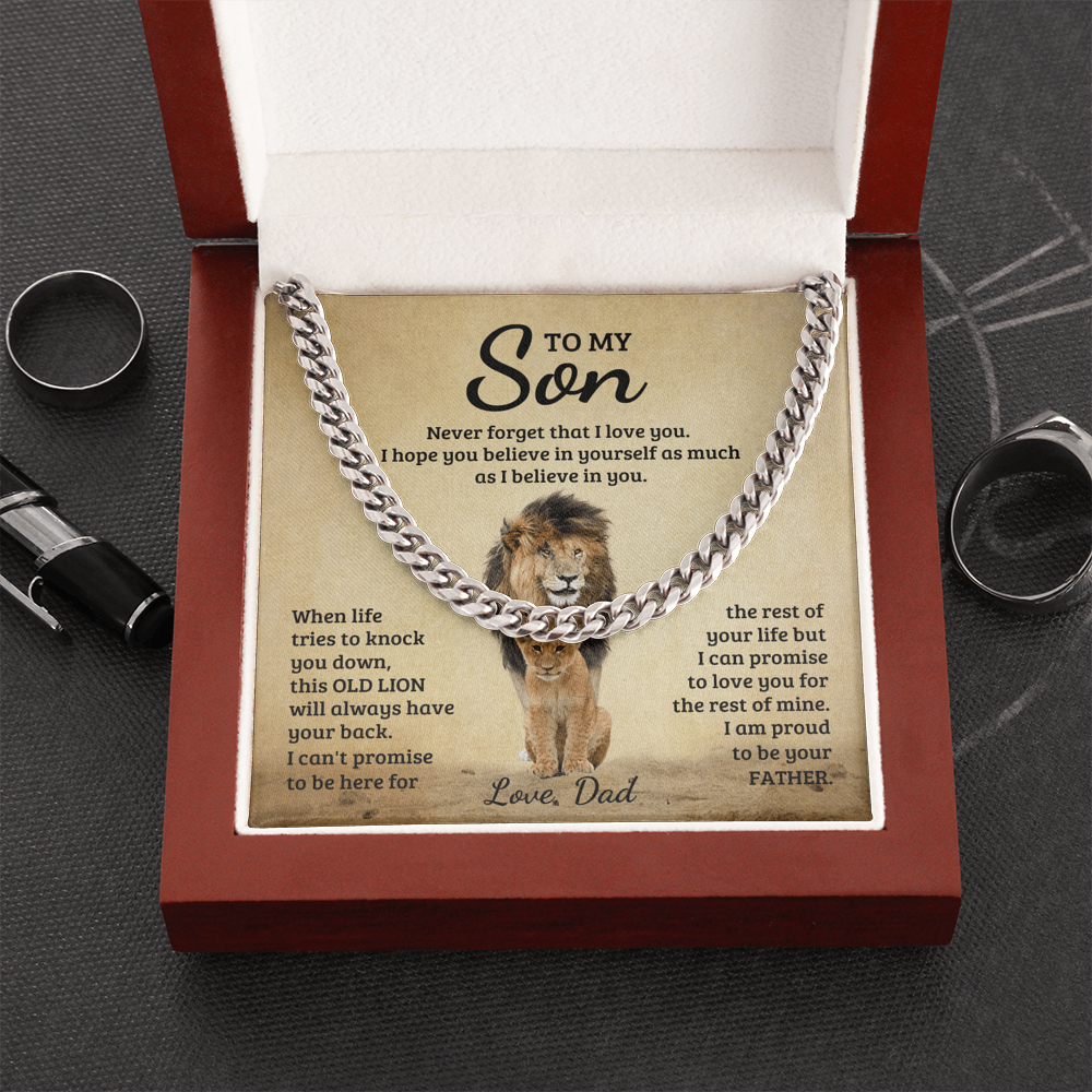 Never Forget - Cuban Link Chain