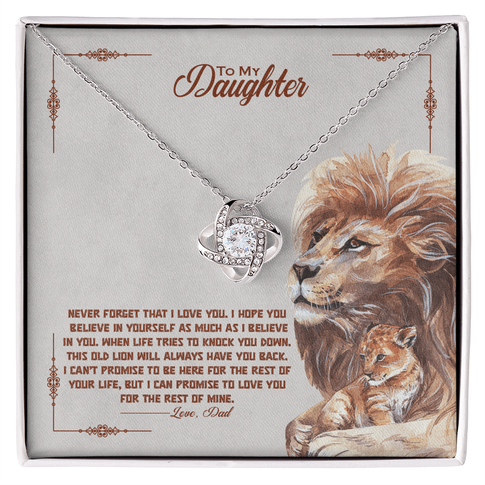 Never Forget - Love Knot Necklace