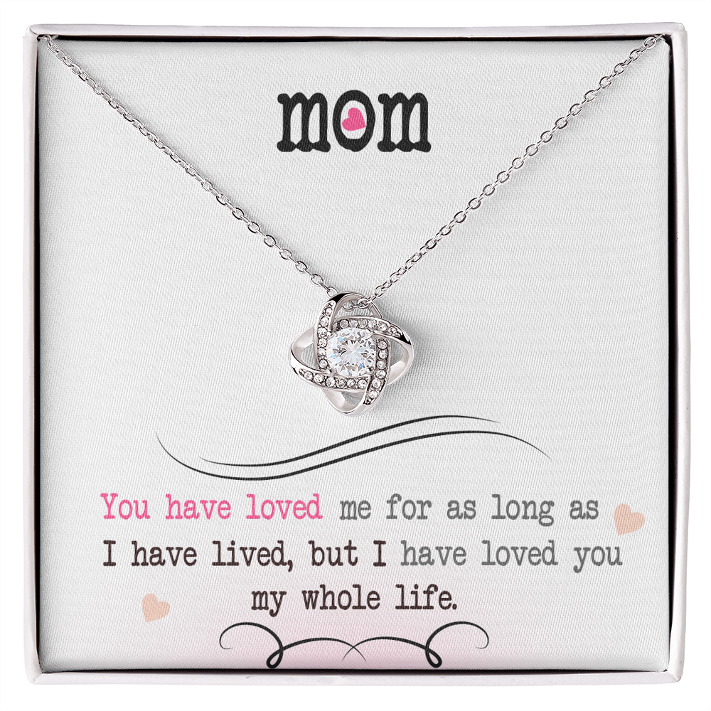 My Whole Life - Love Knot Necklace