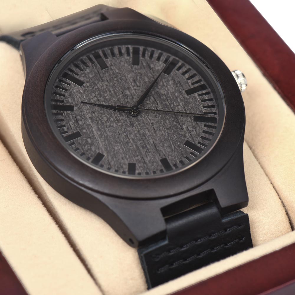 Dad's Love - Wooden Watch
