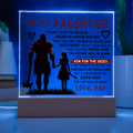 To My Daughter Skies – Acrylic Square