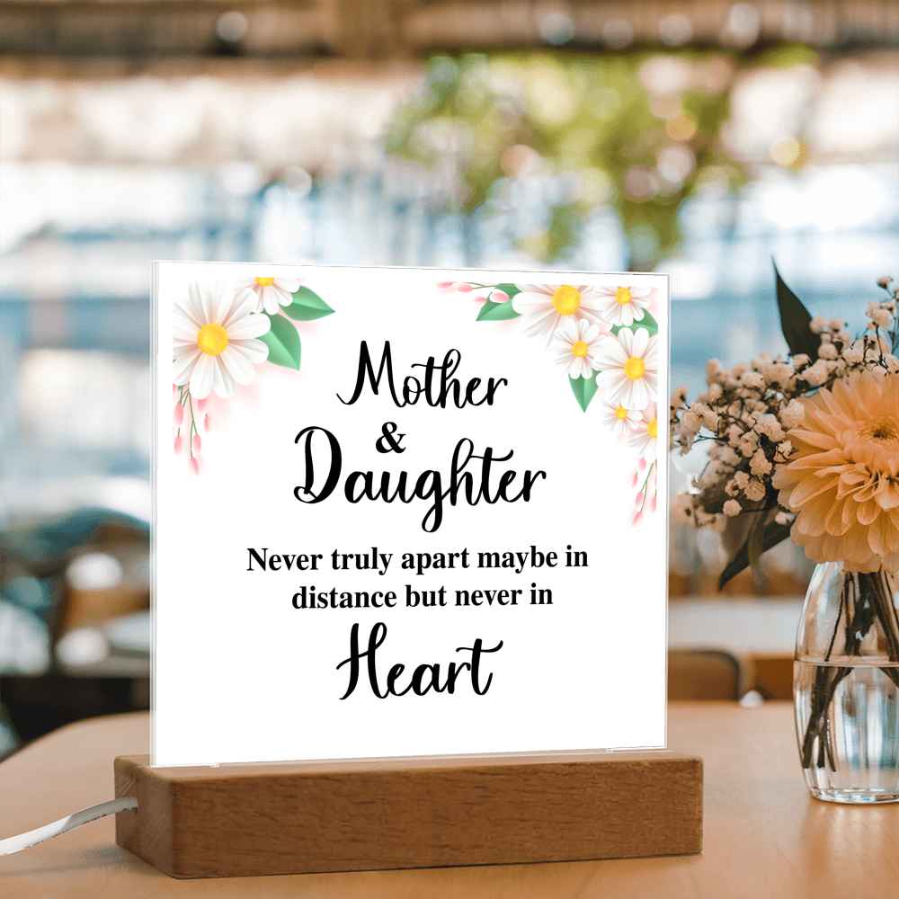 To My Daughter Distance – Acrylic Square