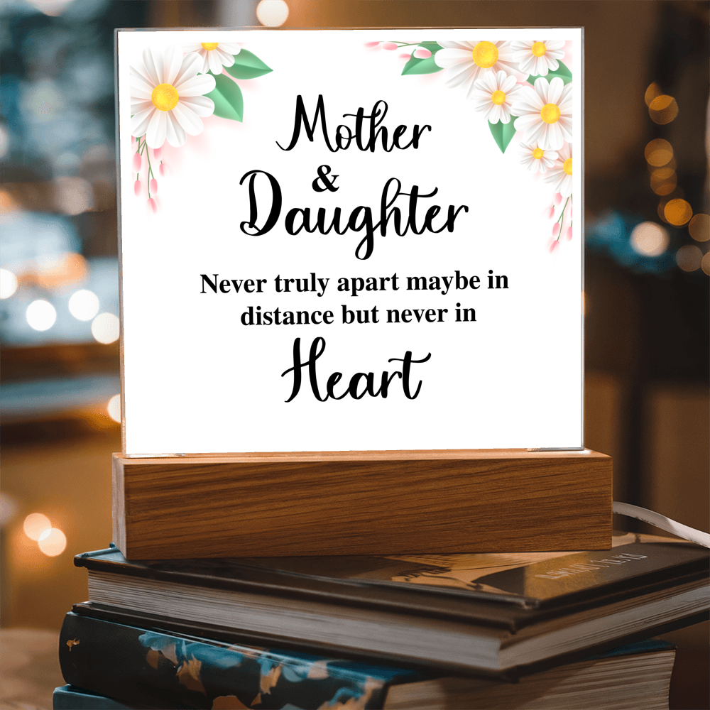 To My Daughter Distance – Acrylic Square