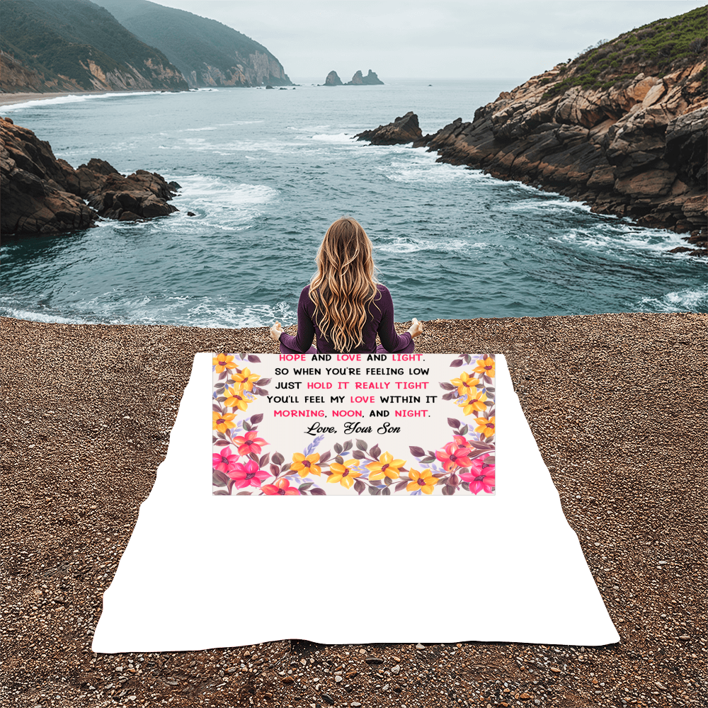 Mom You Will My Love In It – Coral Fleece Blanket