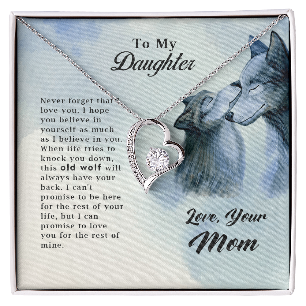 Old Wolf - Forever Love Necklace