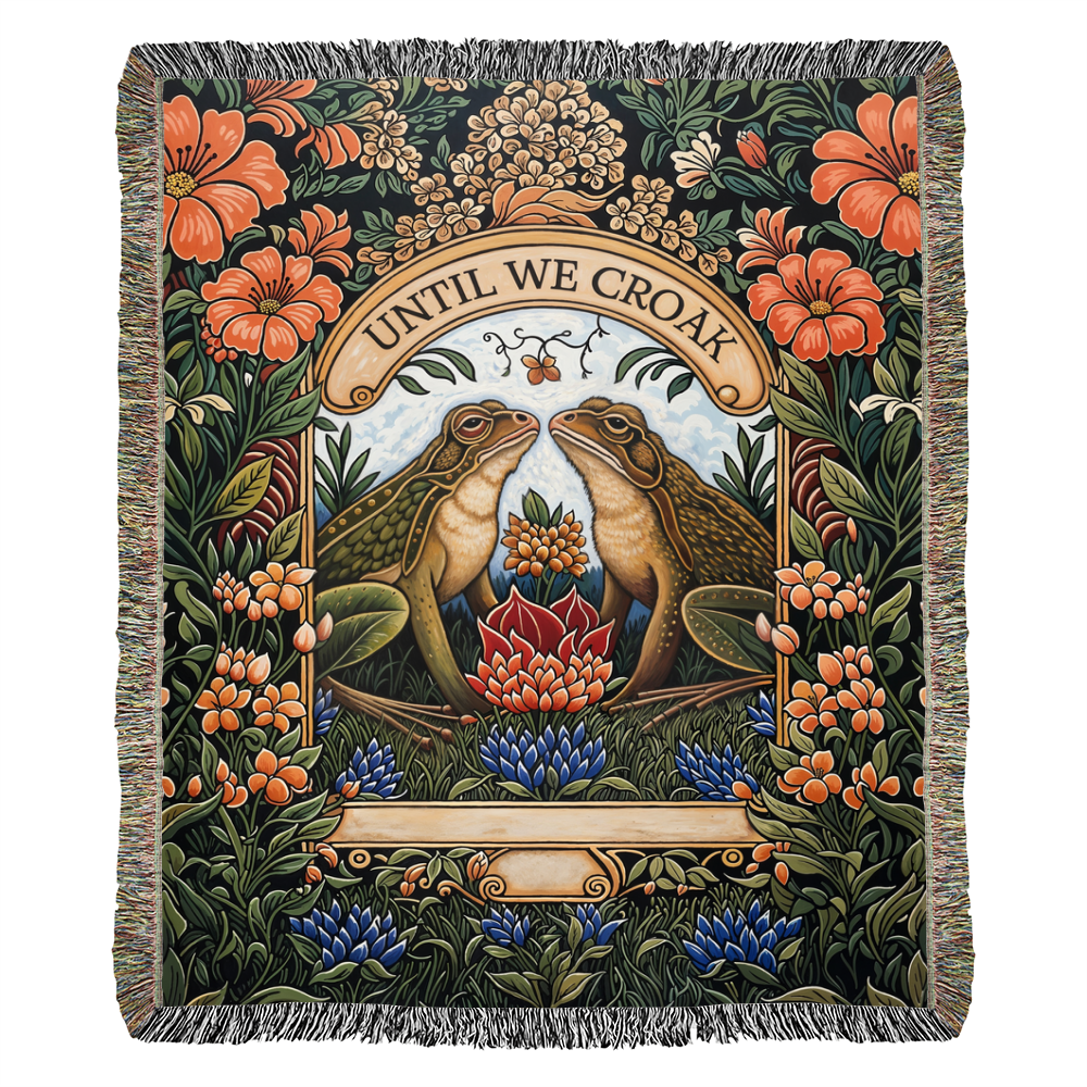Til We Croak - Heirloom Blanket
