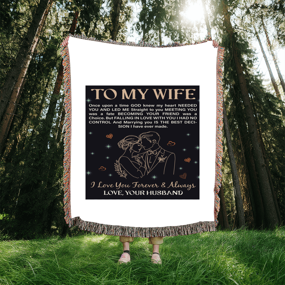 To My Wife - Heirloom Blanket
