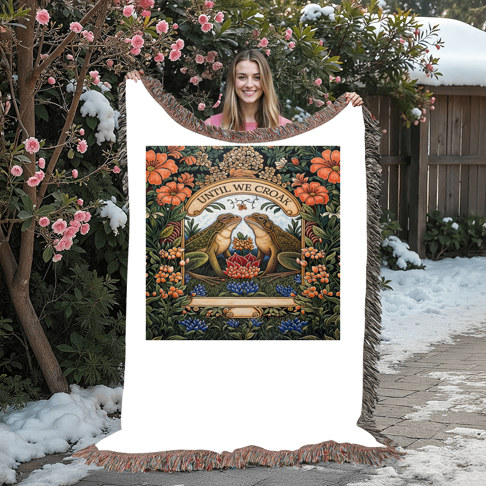 Til We Croak - Heirloom Blanket